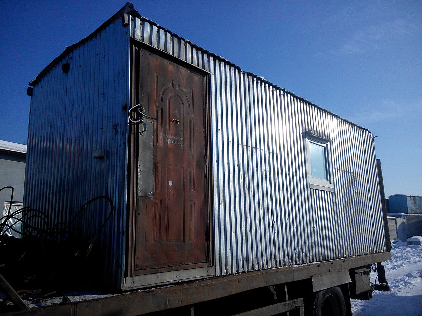 Бытовка строительная 6 на 2.4 утепленная изображение 1